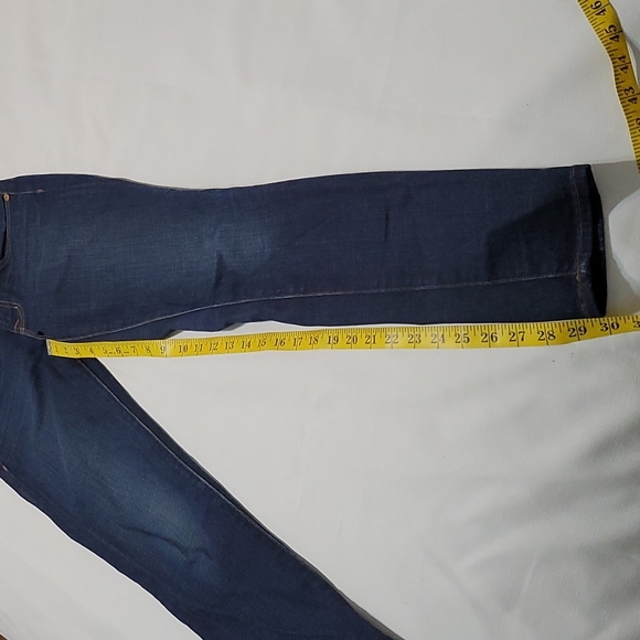 J Brand dark wash mid rise "league" skinny jean size 25 - Picture 4 of 8